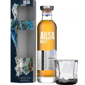 Ailsa Bay Sweet Smoke / Glass Pack Lowland Single Malt Scotch Whisky