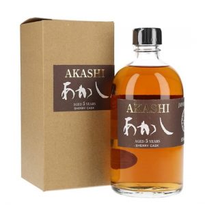 Akashi 5 Year Old / Sherry Cask / Half Litre Japanese Whisky