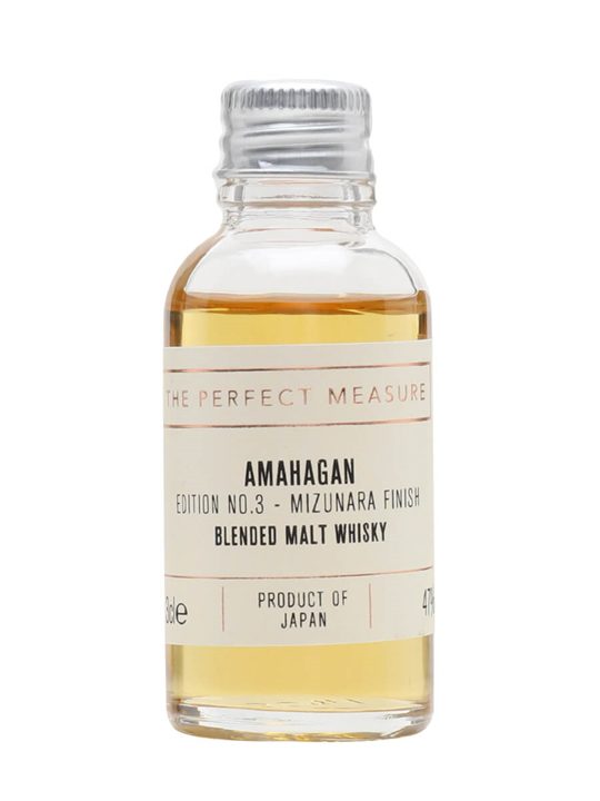 Amahagan Edition No 3 Sample / Mizunara Finish Blended Malt Whisky