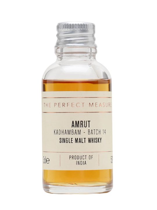 Amrut Kadhambam Sample / Batch 14 / 2019 Release Indian Whisky