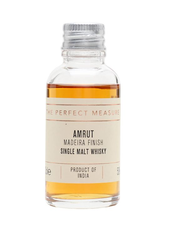 Amrut Madeira Finish Sample Indian Single Malt Whisky