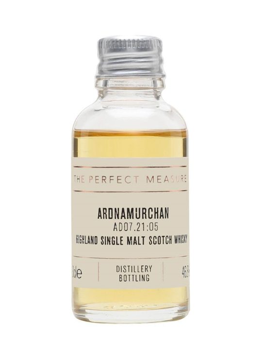 Ardnamurchan Single Malt AD07.21:05 Sample Highland Whisky