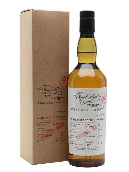 Aultmore 9 Years Old / Reserve Cask - Parcel No.4 Speyside Whisky