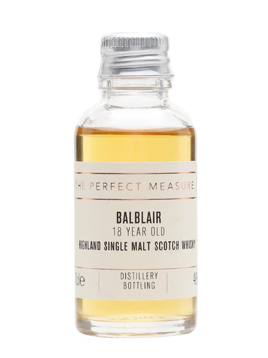 Balblair 18 Year Old Sample Highland Single Malt Scotch Whisky