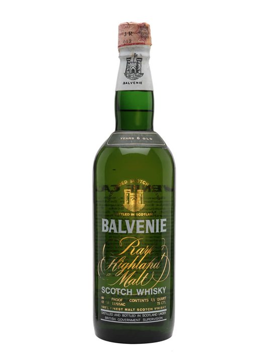 Balvenie 6 Year Old / Made Specially for Ladies Speyside Whisky