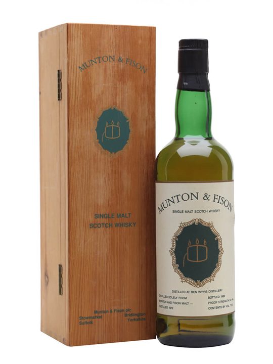 Ben Wyvis 1972 / Bot.1989 / Munton & Fison Highland Whisky