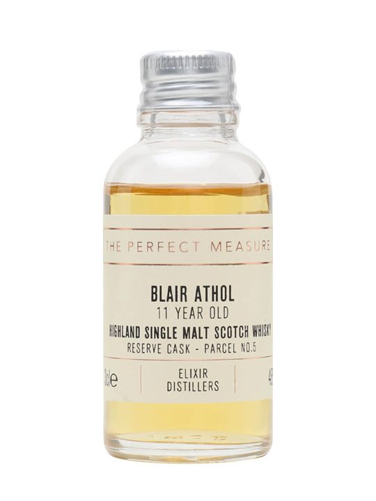 Blair Athol 11 Year Old Sample / Reserve Cask Parcel 5 Highland Whisky