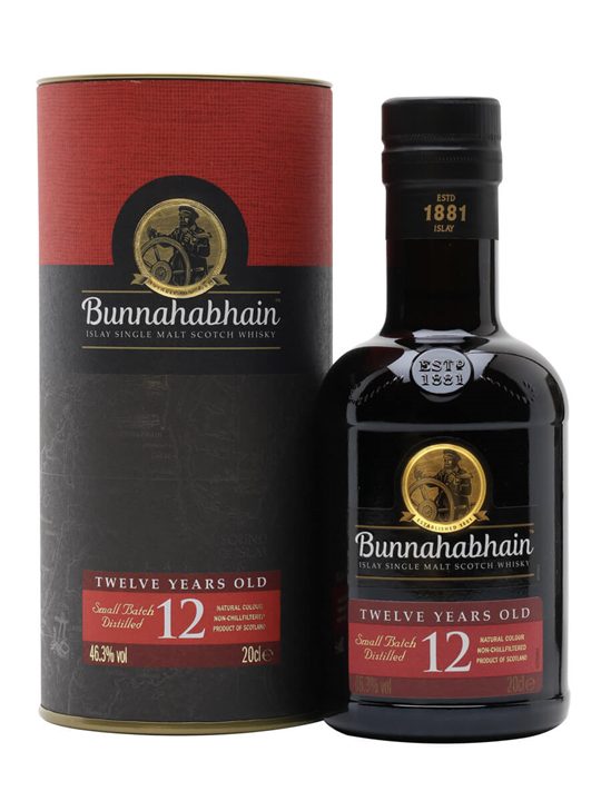 Bunnahabhain 12 Year Old / Small Bottle Islay Whisky