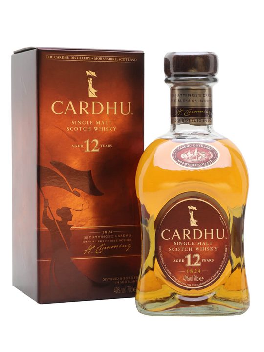 Cardhu 12 Year Old Speyside Single Malt Scotch Whisky
