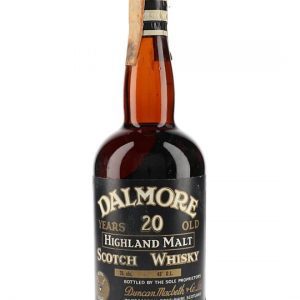 Dalmore 20 Year Old / Bot.1960s Highland Single Malt Whisky