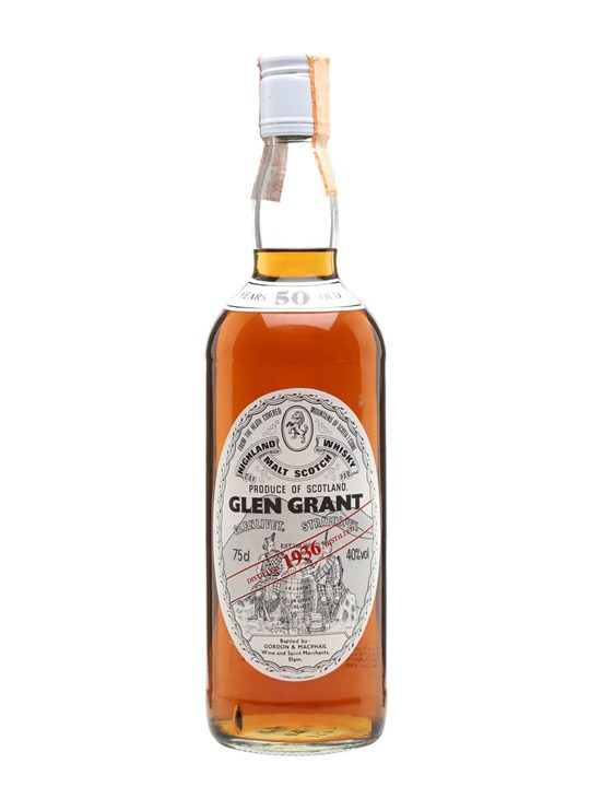 Glen Grant 1936 / 50 Year Old / Gordon & MacPhail Speyside Whisky