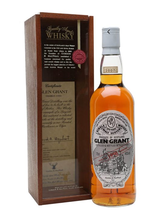 Glen Grant 1950 / 57 Year Old / Gordon & MacPhail Speyside Whisky