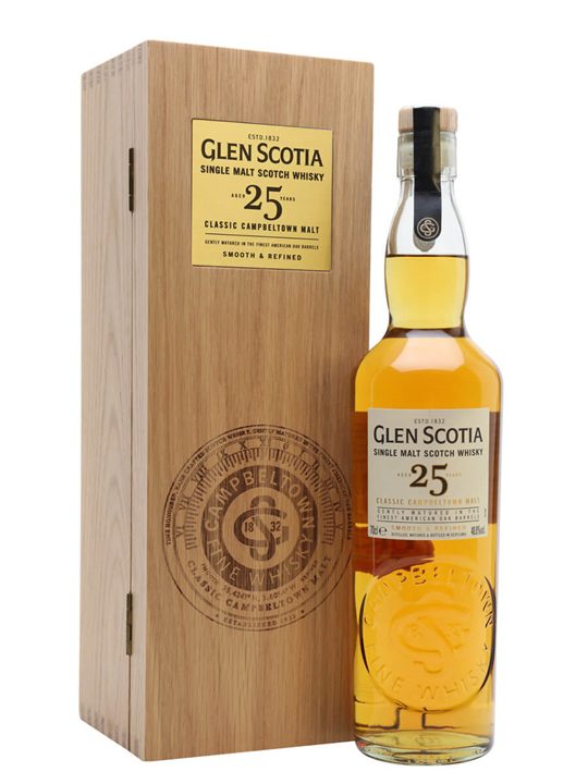 Glen Scotia 25 Year Old Campbeltown Single Malt Scotch Whisky