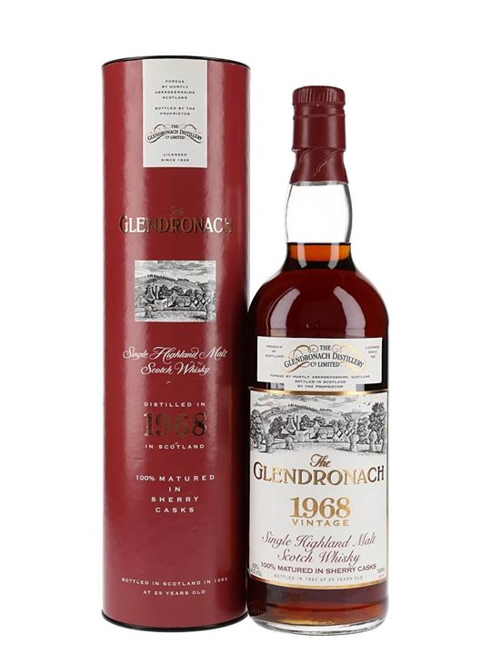 Glendronach 1968 / 25 Year Old / Bot.1993 / Sherry Cask Highland Whisky