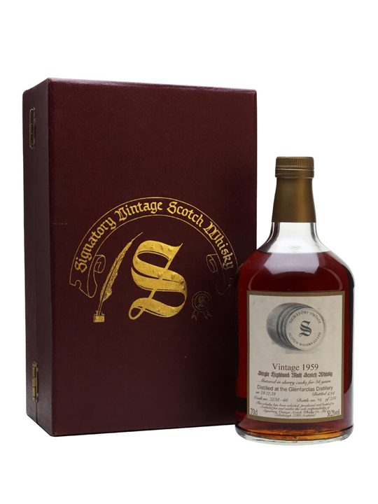 Glenfarclas 1959 / 34 Year Old / Sherry Cask / Signatory Speyside Whisky