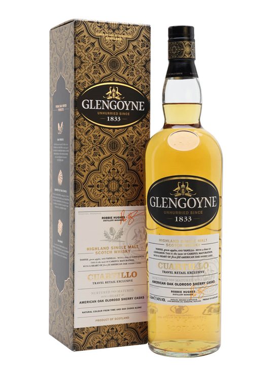 Glengoyne Cuartillo / Sherry Cask Highland Single Malt Scotch Whisky
