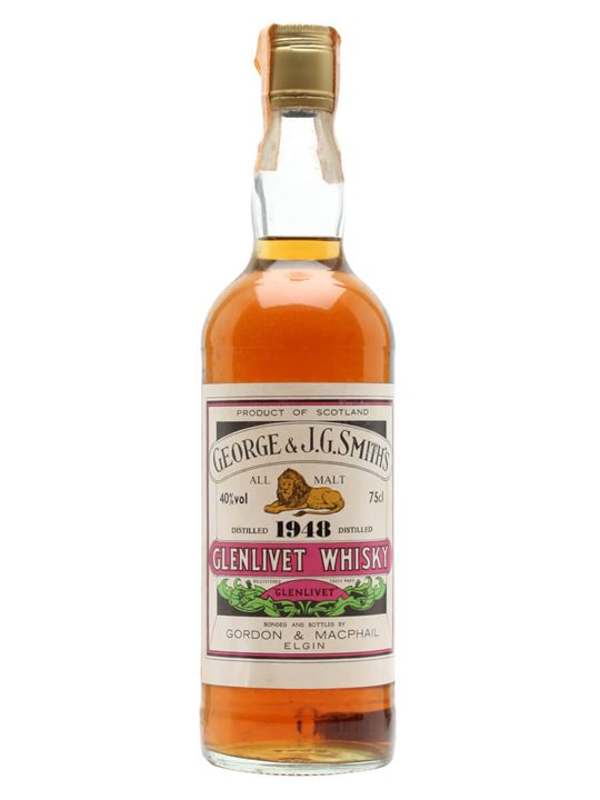 Glenlivet 1948 / Bot.1980s / Gordon & MacPhail Speyside Whisky