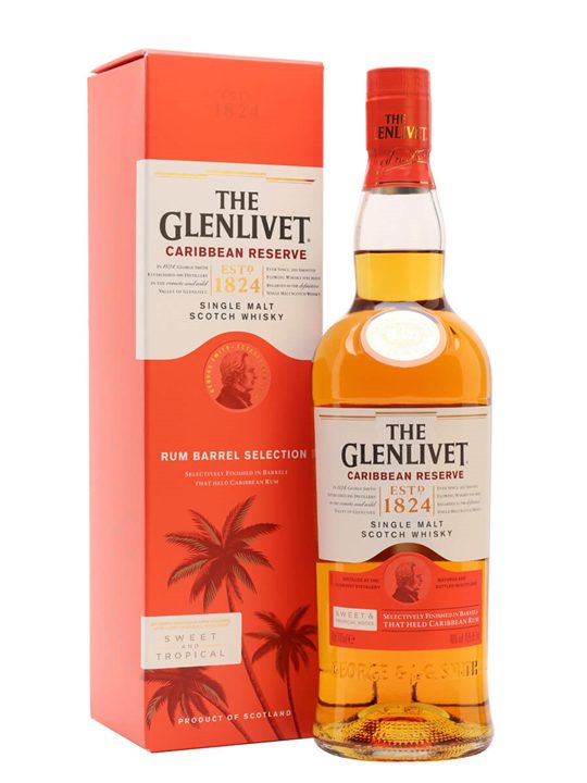 Glenlivet Caribbean Reserve Speyside Single Malt Scotch Whisky