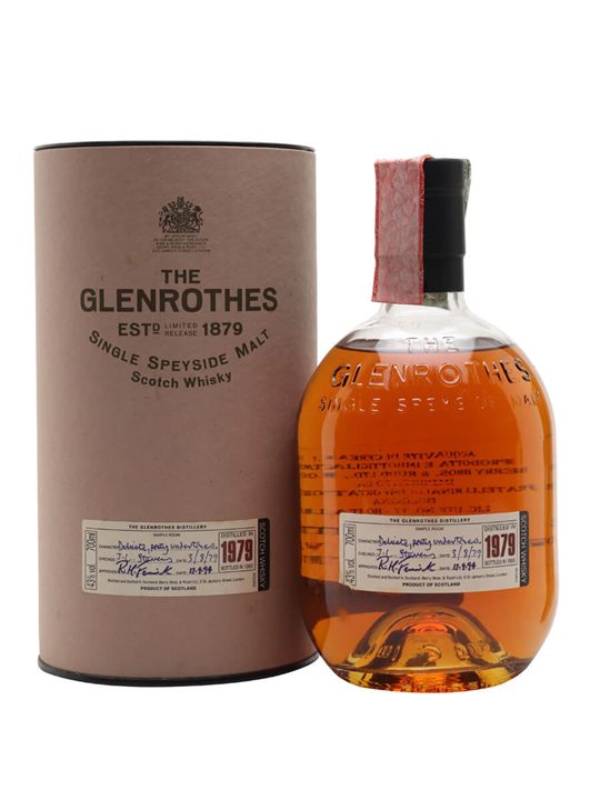 Glenrothes 1979 / Bot.1995 Speyside Single Malt Scotch Whisky