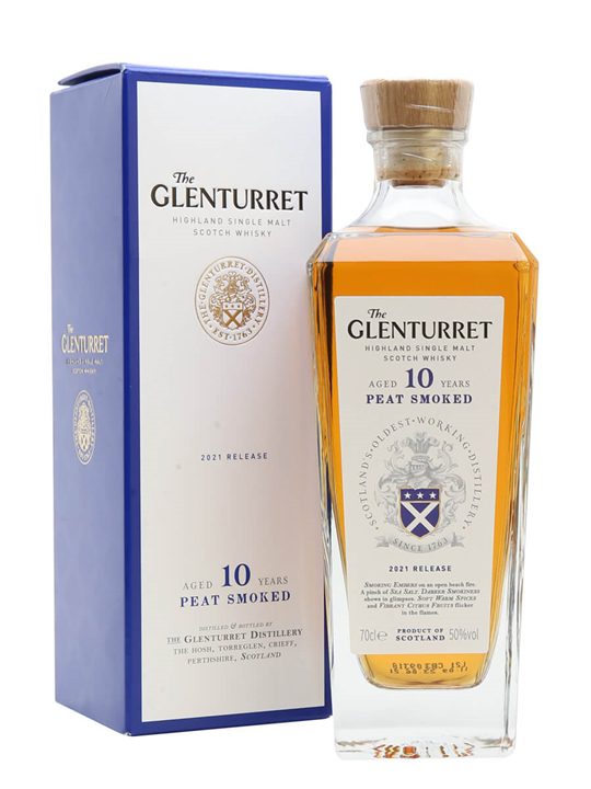 Glenturret 10 Year Old Peat Smoked / 2021 Release Highland Whisky