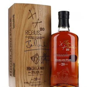 Highland Park 20 Year Old / Rebus 20th Anniversary Island Whisky