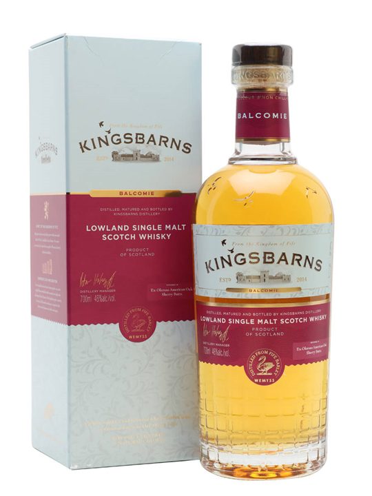 Kingsbarns Balcomie Single Malt / Sherry Cask Lowland Whisky