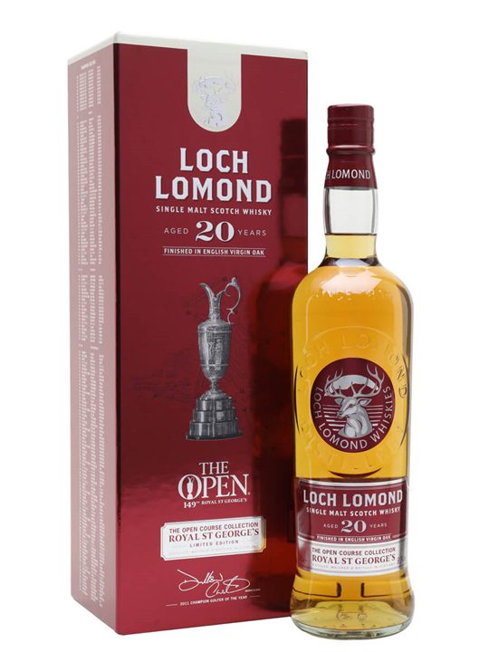 Loch Lomond 20 Year Old / Royal St George's Open Course Collection Highland Whisky