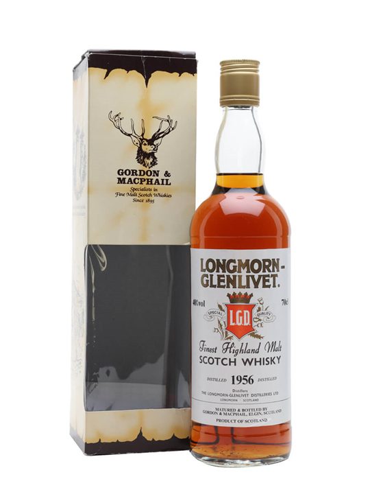 Longmorn-Glenlivet 1956 / Gordon & Macphail Speyside Whisky