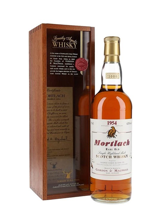 Mortlach 1954 / 54 Year Old / Sherry Cask / Gordon & MacPhail Speyside Whisky