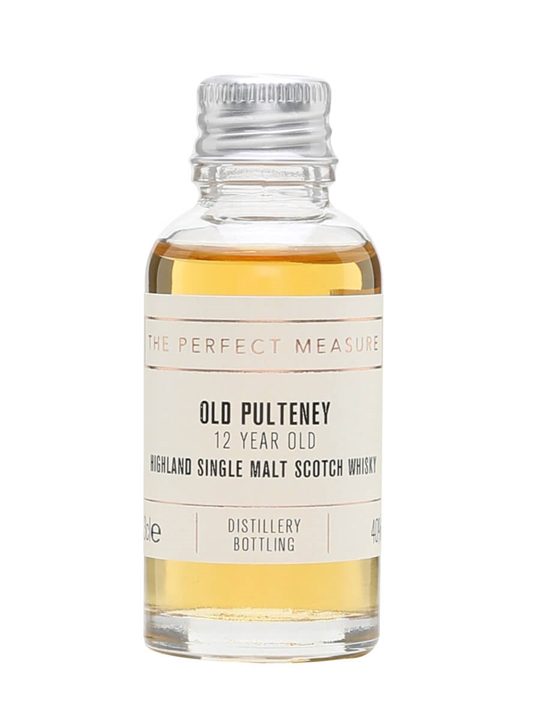 Old Pulteney 12 Year Old Sample Highland Single Malt Scotch Whisky
