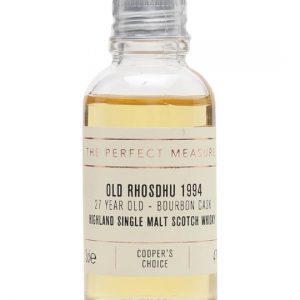 Old Rhosdhu 1994 Sample / 27 Year Old / Coopers Choice Highland Whisky