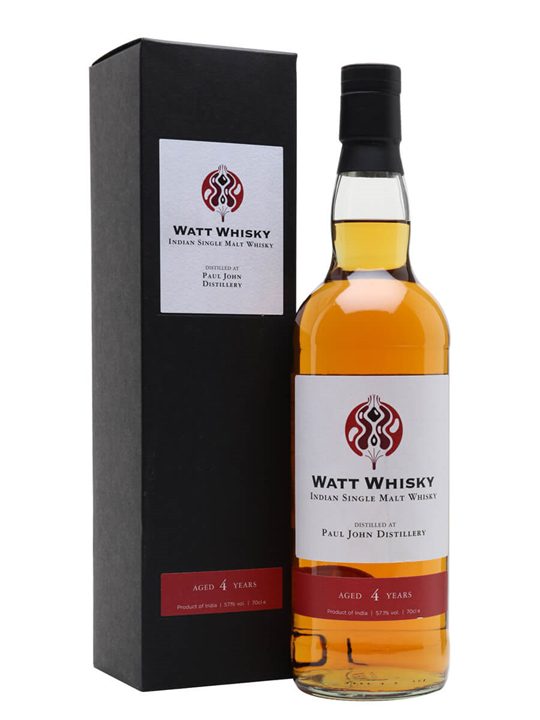 Paul John 2016 / 4 Year Old / Watt Whisky Indian Single Malt Whisky