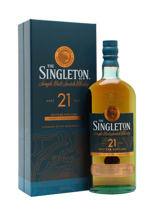 Singleton of Dufftown 21 Year Old Speyside Single Malt Scotch Whisky