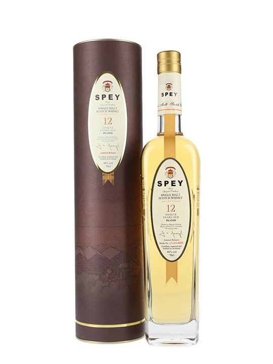 Spey 12 Year Old Peated Speyside Single Malt Scotch Whisky