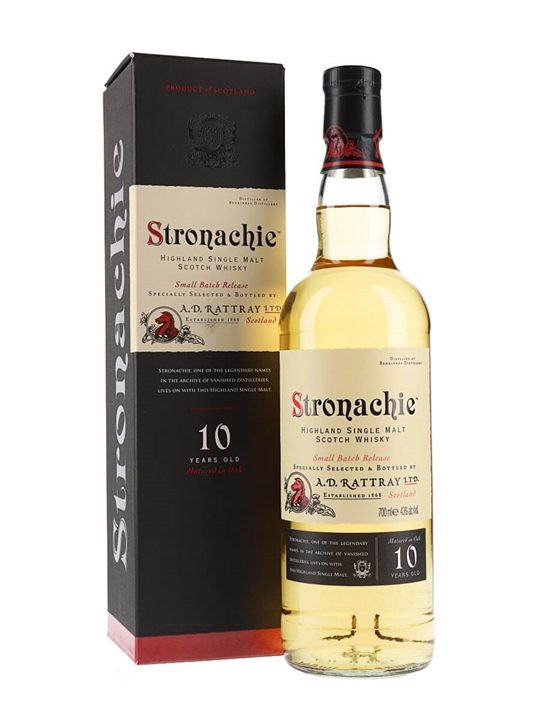 Stronachie 10 Year Old Speyside Single Malt Scotch Whisky