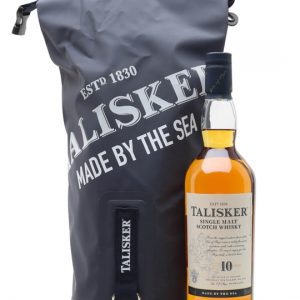 Talisker 10 Year Old Dry Bag Gift Set Island Single Malt Scotch Whisky