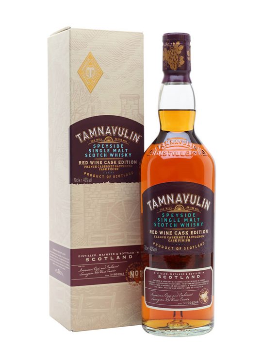 Tamnavulin French Cabernet Sauvignon Cask Speyside Whisky