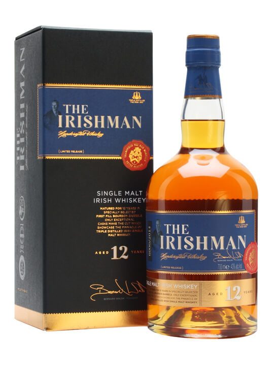 The Irishman 12 Year Old Single Malt Single Malt Irish Whiskey