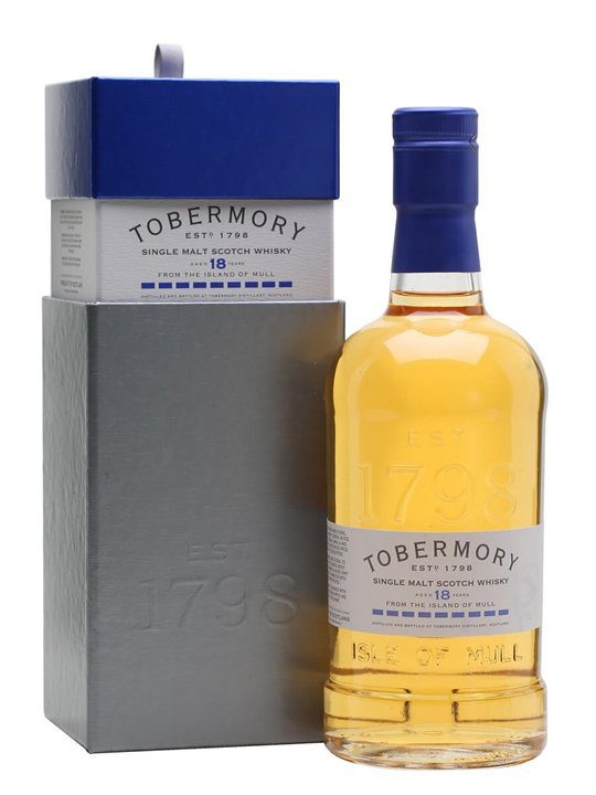 Tobermory 18 Year Old Island Single Malt Scotch Whisky