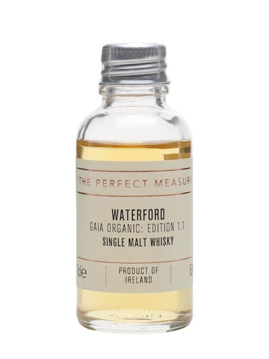 Waterford Gaia Organic 1.1 Sample Irish Single Malt Whisky