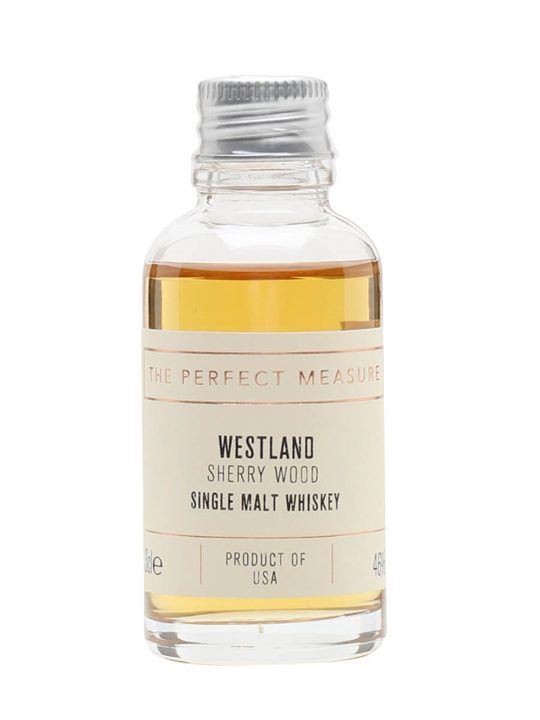Westland Sherry Wood Single Malt Sample American Single Malt Whiskey