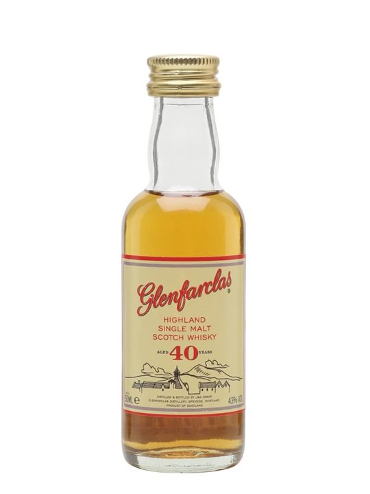 Glenfarclas 40 Year Old Miniature Speyside Single Malt Scotch Whisky