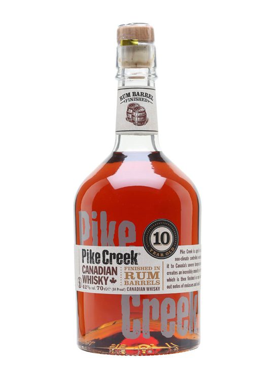 Pike Creek 10 Year Old / Rum Finish Canadian Whisky