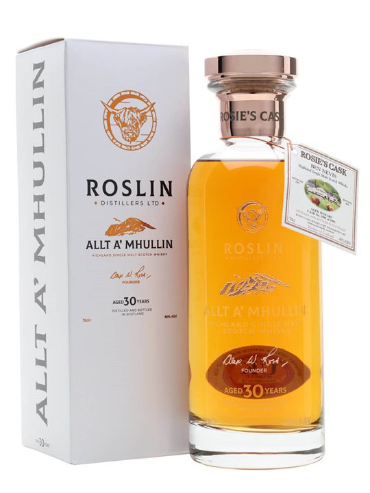 Allt A'Mhullin 1991 / 30 Year Old / Rosie's Cask Highland Whisky