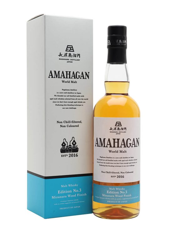 Amahagan Edition No 3 / Mizunara Finish World Blended Whisky