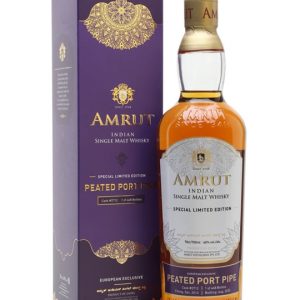 Amrut Peated Port Pipe 2013 / 6 Year Old Single Malt Indian Whisky