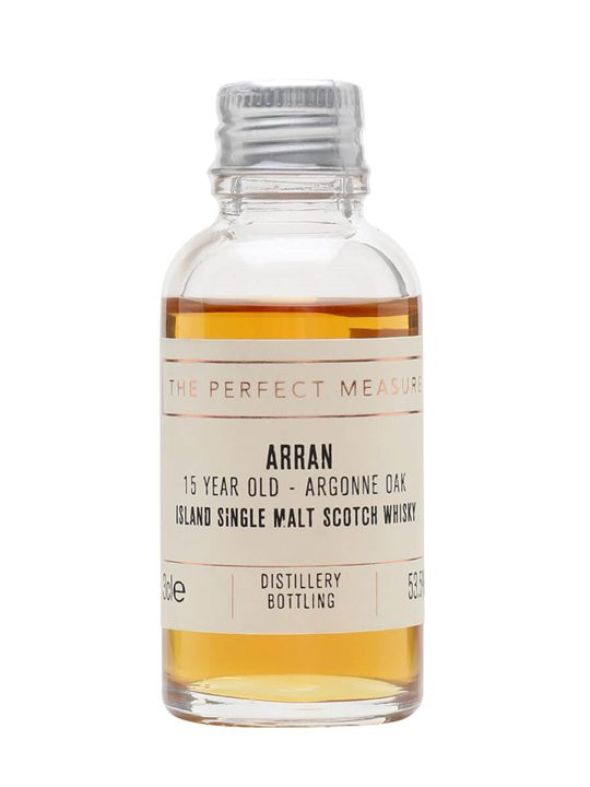 Arran 15 Year Old Sample / French Oak - Argonne / Rare Batch Island Whisky