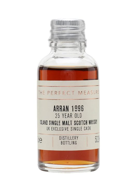 Arran 1996 Sample / 25 Year Old / UK Exclusive Single Cask Island Whisky