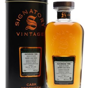 Auchroisk 1996 / 25 Year Old / Sherry Cask / Signatory Speyside Whisky