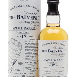 Balvenie 12 Year Old / Single Barrel First Fill Speyside Whisky